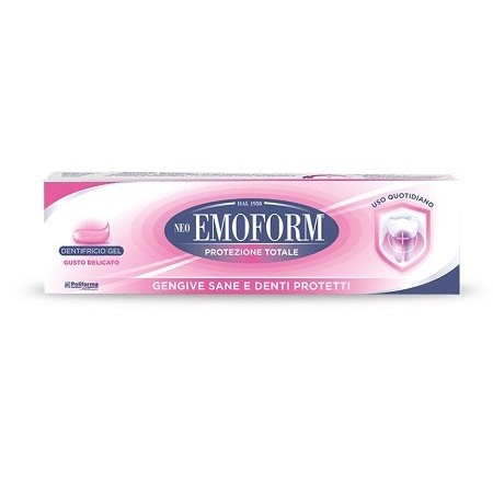 Neo Emoform Protezione Totale e Gengive Sane Dentifricio In Gel Gusto Delicato 100 ml
