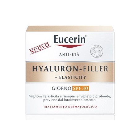 Eucerin Hyaluron-Filler Elasticity Crema Giorno SPF 30 Anti-età 50 ml