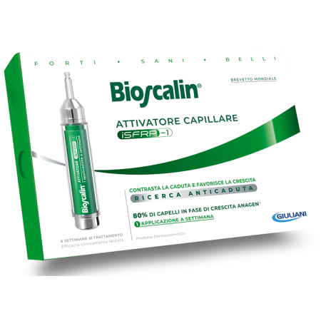 Bioscalin Attivatore Capillare ISFRP-1 Trattamento Anti-caduta 1 Fiala da 10 ml