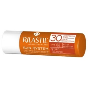 Rilastil Sun System Stick Trasparente SPF 30 Zone Sensibili Viso 4 ml