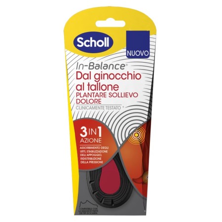 Scholl Tallone Plantare Tallonite e Tendine di Achille Taglia L 2 Pezzi