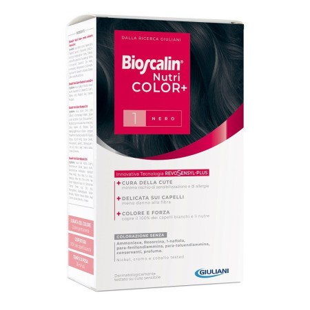 Bioscalin Nutri Color Plus 1 Nero Trattamento Colorante