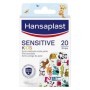 Hansaplast Kids Sensitive Animals Cerotti Bambino 20 Pezzi Assortiti