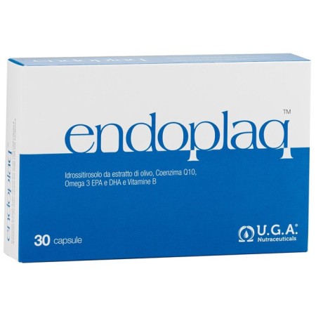 Endoplaq Integratore Omega3 EPA e DHA per Funzionalità Cardiaca e Circolatoria 30 Capsule