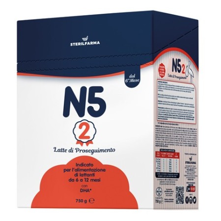 N5 2 LATTE POLVERE 6/12M 750G