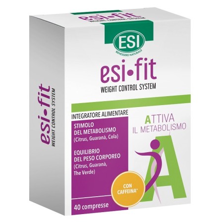 Esi Fit Attiva Con Caffeina Integratore Per Il Metabolismo 40 Compresse