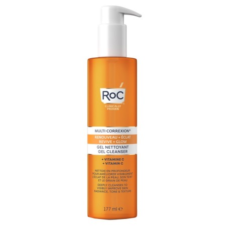 Roc Multi Correxion Revive   Glow Gel Detergente 177 ml