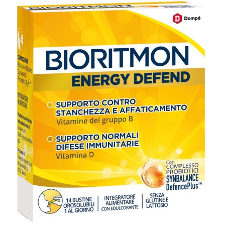 Bioritmon Energy Defend Integratore Energetico 14 Bustine