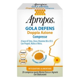 Apropos Gola Defens Doppia Azione 20 Compresse