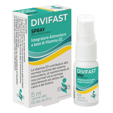 Cemon Divifast Spray Integratore con Vitamina D3 15 ml
