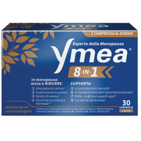 Ymea 8 in 1 Integratore Menopausa 30 Compresse