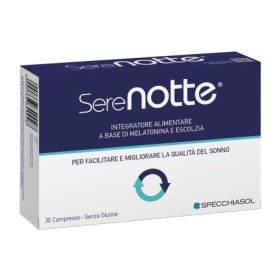 Specchiasol Serenotte Plus Integratore Per il Sonno 30 Compresse