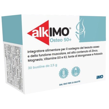 Alkimo Osteo 50  Integratore Ossa e Muscoli 30 Bustine
