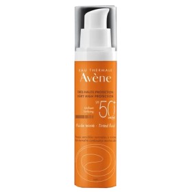 Avène Solare Fluido Viso Colorato SPF 50  Protezione Molto Alta 50 ml