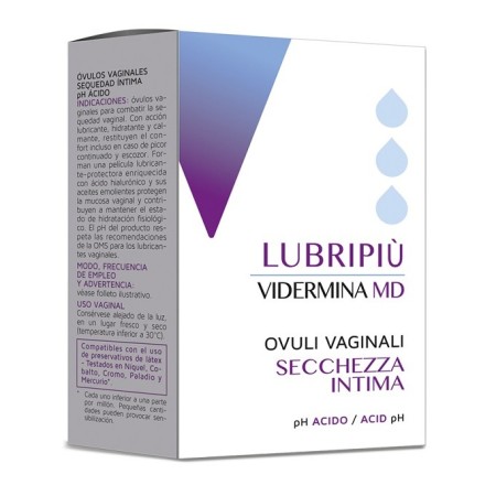 Vidermina Libripiù 10 Ovuli Vaginali