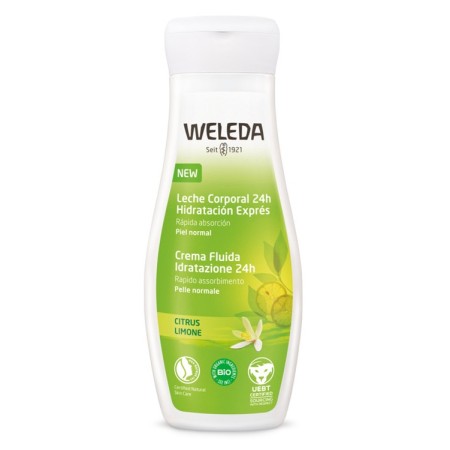 Weleda Crema Fluida Idratazione Con Limone 200 ml