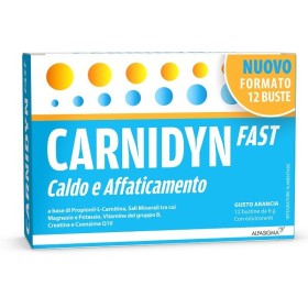 Carnidyn Fast Magnesio e Potassio Integratore 12 Bustine