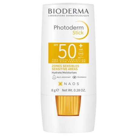 Bioderma Photoderm Max Stick SPF 50  Solare Labbra e Zone Sensibili 8 g