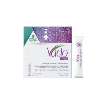 Vado Sciroppo Integratore Per L'Intestino 30 Stick