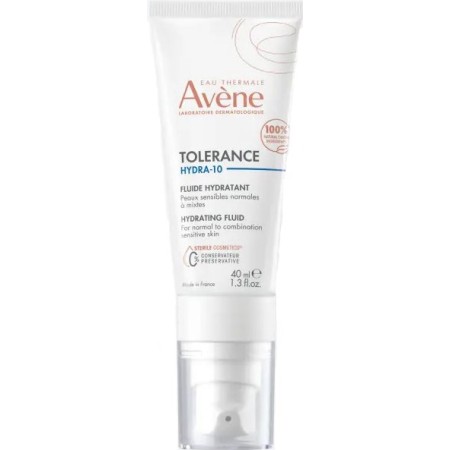Avéne Tolerance Hydra 10 Fluido Idratante per Pelle Secca e Sensibile 40 ml