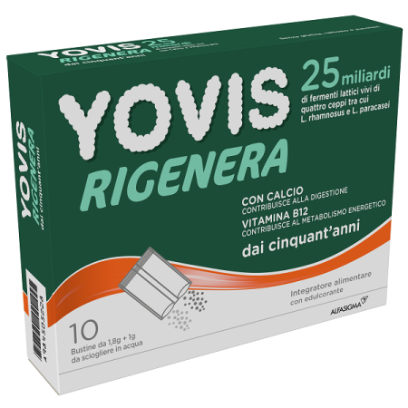 Yovis Rigenera 50  Integratore Fermenti Lattici 10 Bustine
