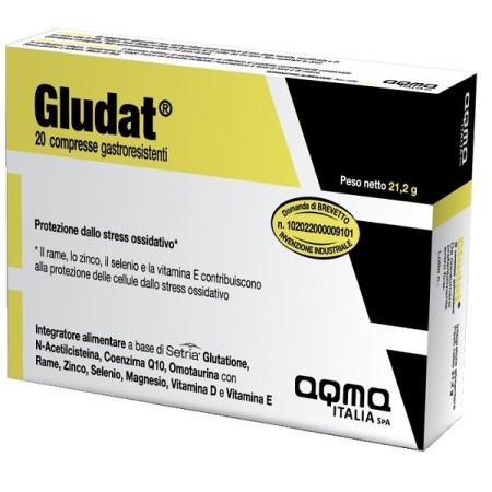 Gludat Integratore Contro lo Stress Ossidativo 20 Compresse Gastroresistenti