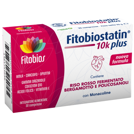 Fitobiostatin 10K Integratore Colesterolo 30 Compresse