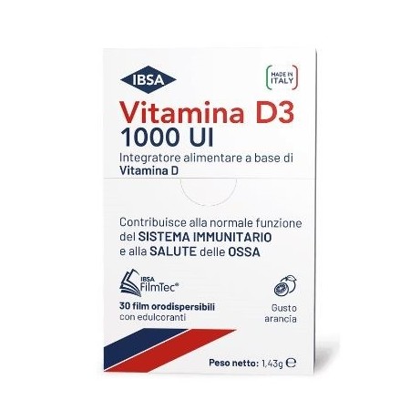 VITAMINA D3 IBSA 1000UI 30FILM