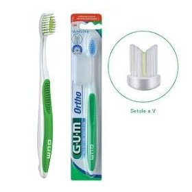 Gum Ortho Spazzolino Ortodontico Setole Morbide