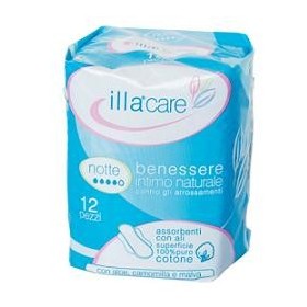 Illa Care Assorbenti Notet Ipoallergenici Con Ali 12 Pezzi