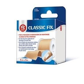 Pic Classic Fix Cerotto su Rocchetto Tela Beige 5 cm x 5 m