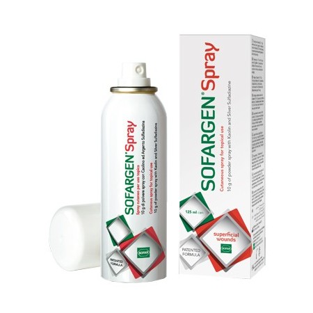 Sofargen Spray Cutaneo per Ferite ed Escoriazioni 10g