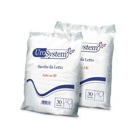UroSystem Sacca da Letto Senza Valvola di Scarico Tubo da 90 cm 30 Pezzi