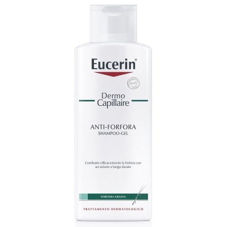 Eucerin DermoCapillaire Shampoo Gel Antiforfora Grassa 250 ml