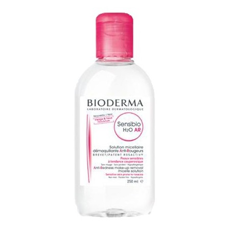 Bioderma Sensibio H2O AR Acqua Micellare Detergente Struccante Antirossore 250 ml