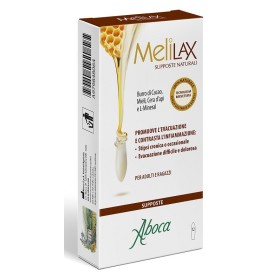 Aboca Melilax Supposte Naturali per Infiammazioni della Mucosa Rettale 12 Pezzi