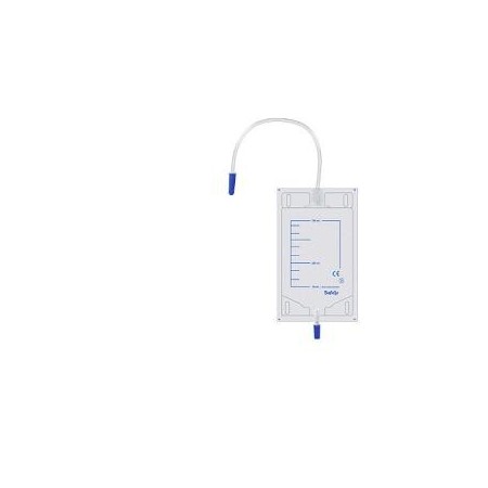 Safety Sacca Urina Gamba Con Valvola Di Scarico 35 cm 10 Pezzi