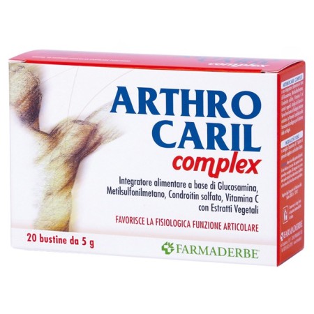 Farmaderbe Arthrocaril Complex Integratore 20 Bustine 5 g
