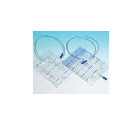 Farmac-Zabban Sacca Raccogli Urina Tubo 130 cm Con Scarico 30 Pezzi 2 L