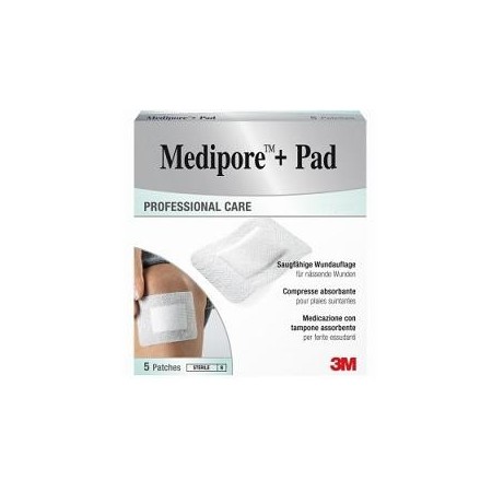 Medipore Pad Medicazione Sterile 10x15 cm 5 Pezzi