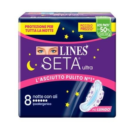 LINES SETA ULTRA NOTTE 8PZ