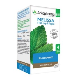 Arkocapsule Melissa Bio Integratore Sonno 45 Capsule