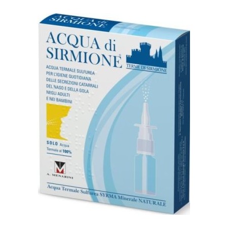 Acqua di Sirmione Soluzione Nasale 6 Flaconcini 15 ml