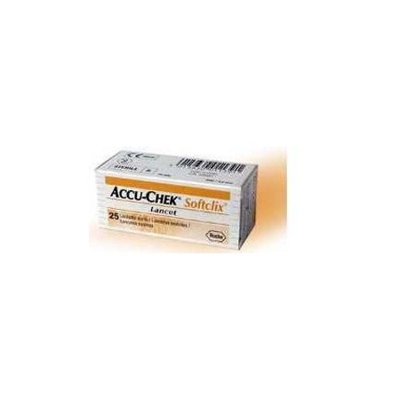 Accu-Chek Softclix Lancette Pungidito 25 Pezzi