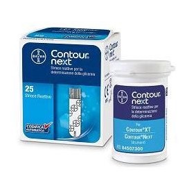 Contour Next Strisce Reattive Glicemia 25 Pezzi