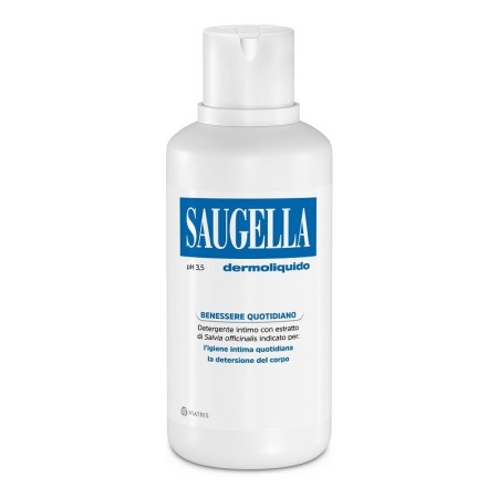 Saugella Dermoliquido Sapone Detergente Intimo 500 ml