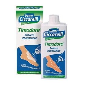 Timodore Polvere Deodorante Piedi Assorbente Antiodore 250 g