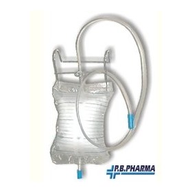 PB Pharma Sacca Raccolta Urina Da Letto Con Scarico E Tubo 130 cm 30 Pezzi
