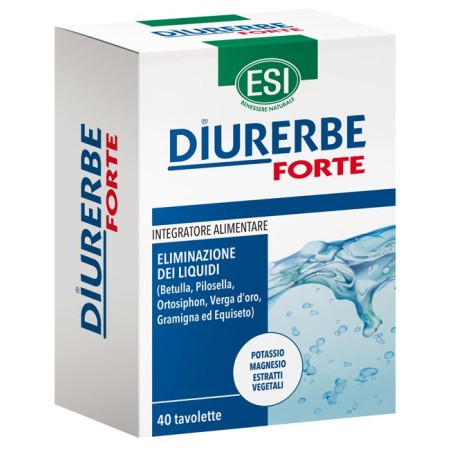Esi Diurerbe Forte Integratore Drenante 40 Tavolette