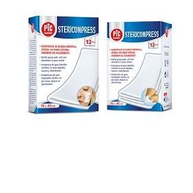 Pic Stericompress 36x40 cm 12 Garze